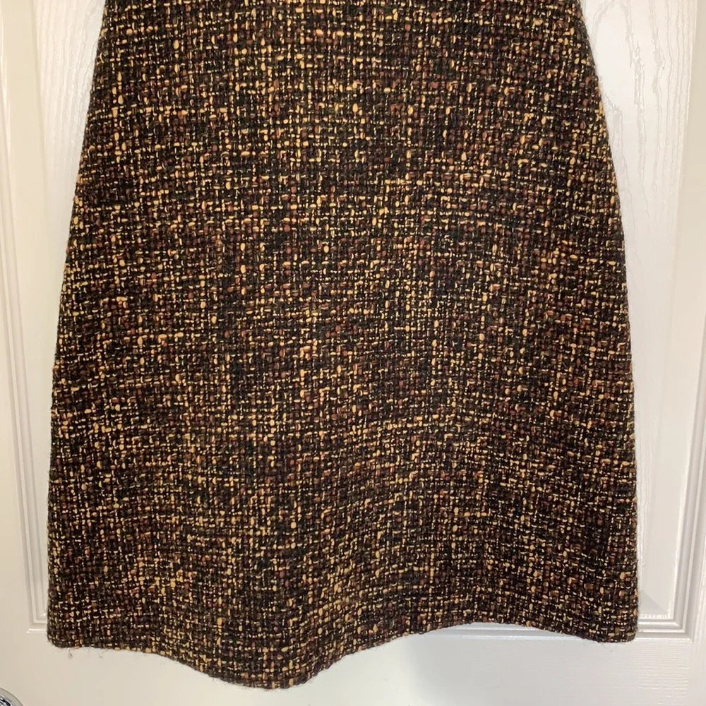 Tocca Brown Tweed shift dress - Picture 4 of 9